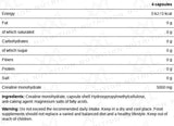 Creatine Monohydrate Capsules - XXL Nutrition Caribbean